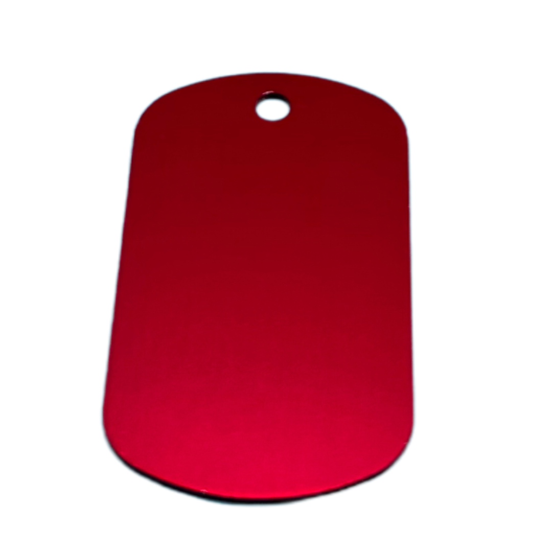 Engraved Dog Tag with Chain