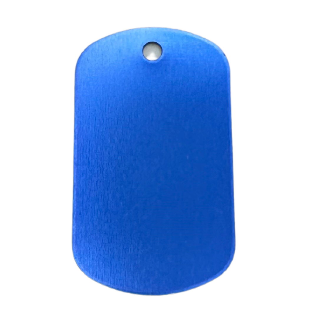 Engraved Dog Tag with Chain