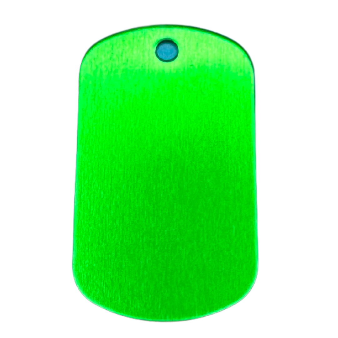 Engraved Dog Tag with Chain