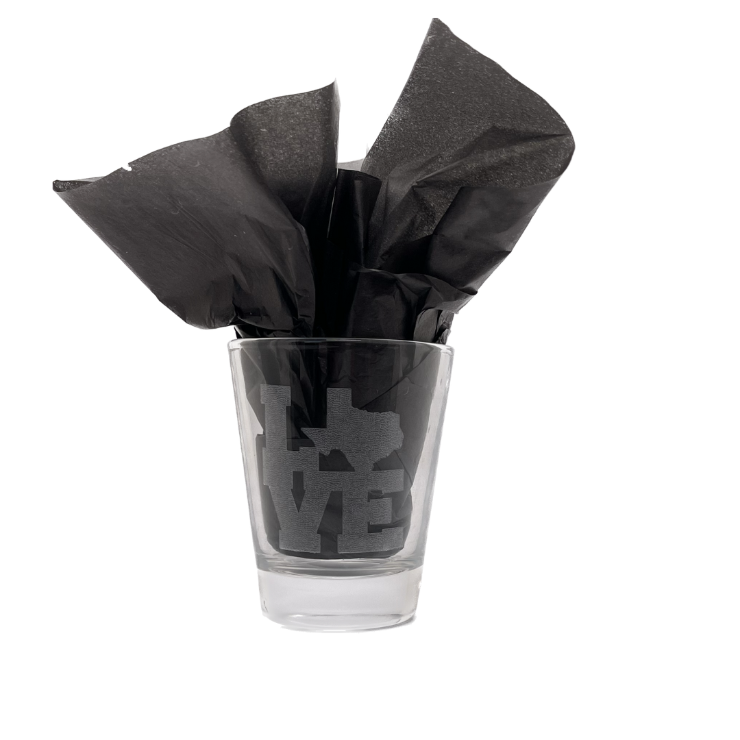 Texas Love Shot Glasses—Set of 4
