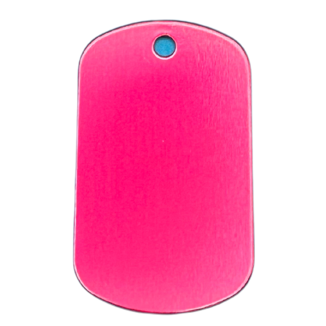 Engraved Dog Tag with Chain