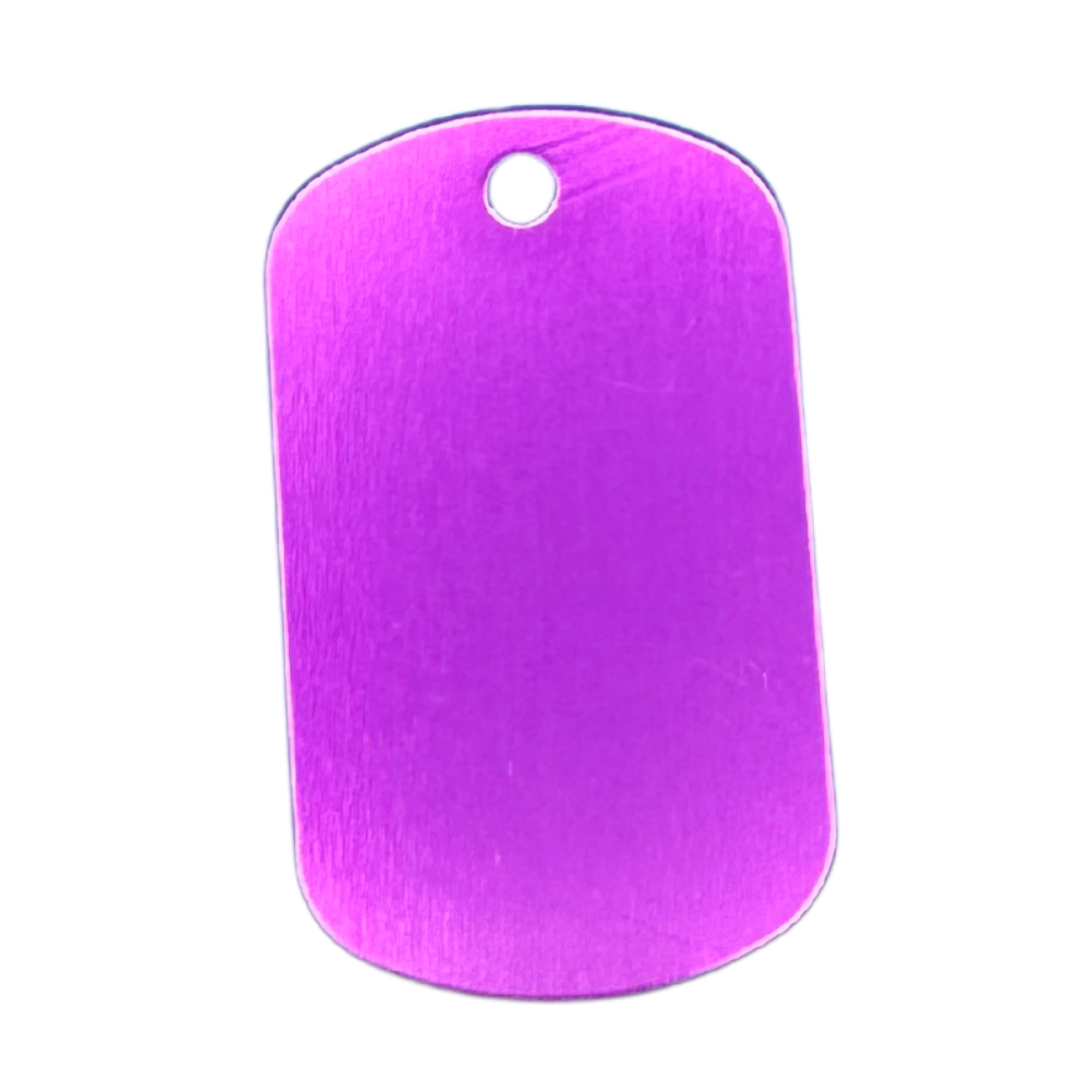 Engraved Dog Tag with Chain