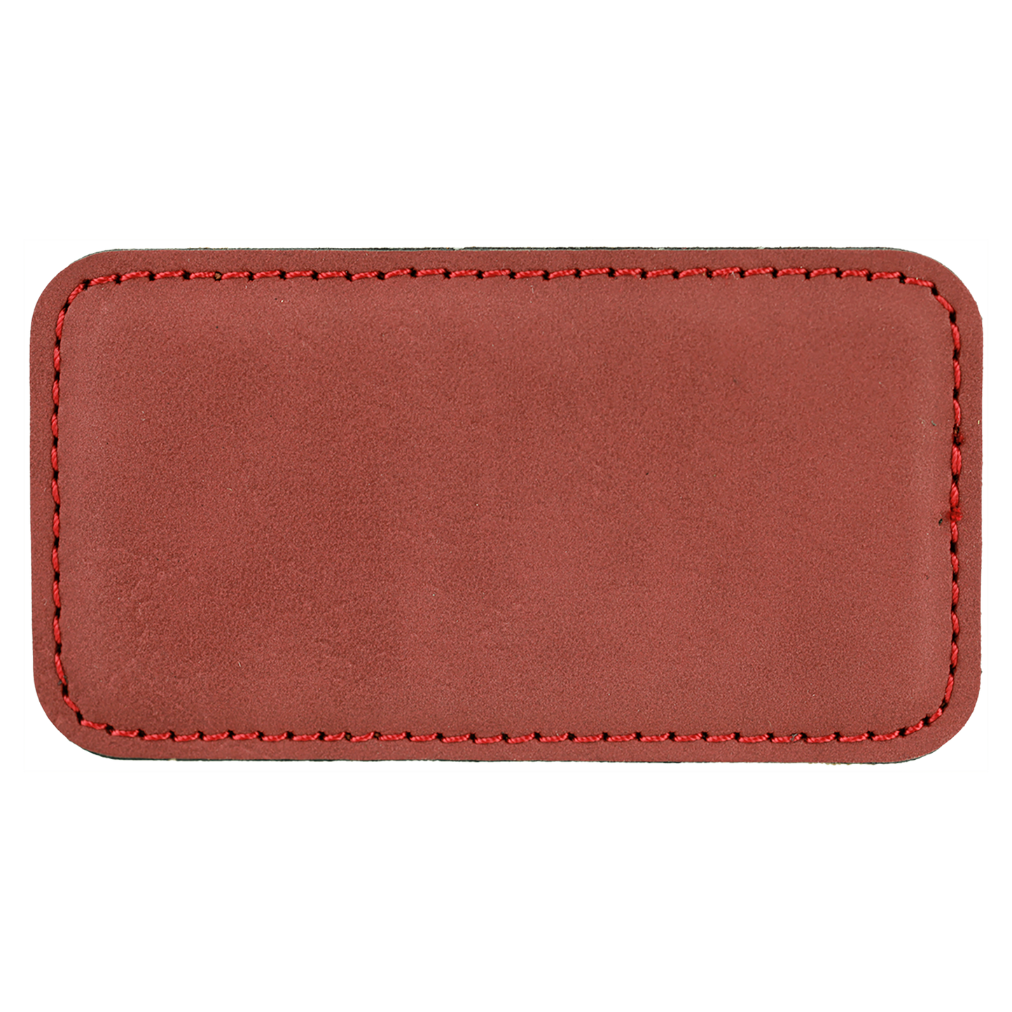 Custom Leatherette Badge with Magnet 3 1/4" x 1 3/4"